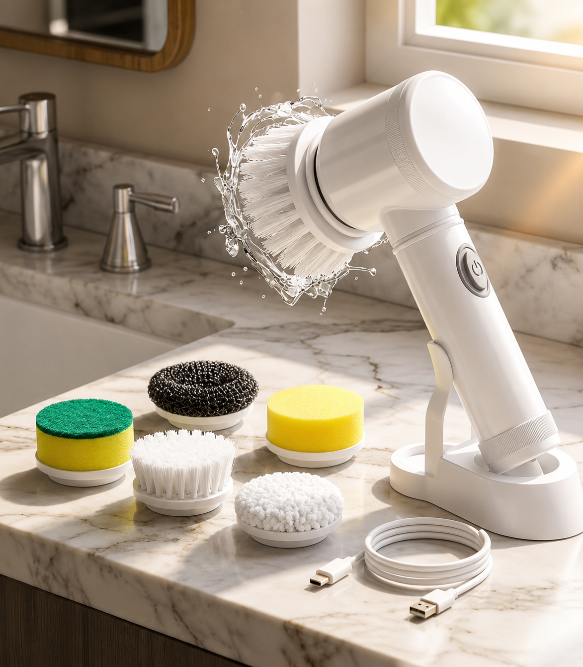 ZenScrub™ Electric Cleaning Brush